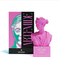 ARTEMIDE Extrait de Parfum by MΨTOLOGIK – 100 ml with pink goddess bust and pink packaging